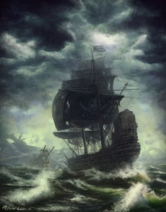 http://peterconcept.deviantart.com/art/Pirate-in-the-storm-48359814?q=boost:popular%20pirate%20ship&qo=99
